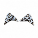 Grace Jones Animal Print Earings