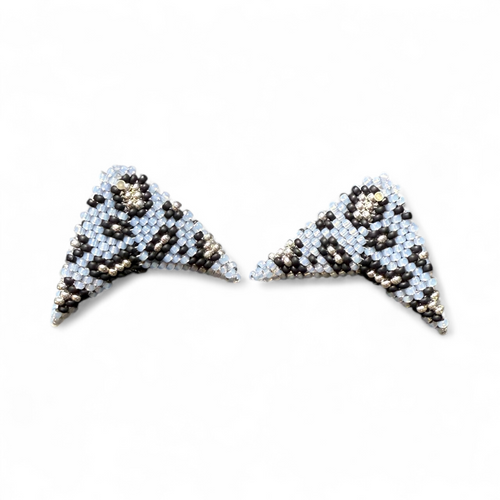 Grace Jones Animal Print Earings