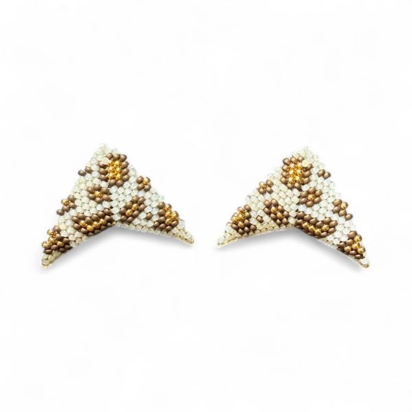 Grace Jones Animal Print Earings