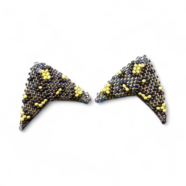 Grace Jones Animal Print Earings
