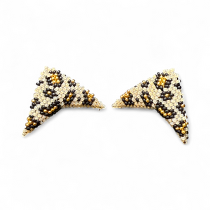 Grace Jones Animal Print Earings