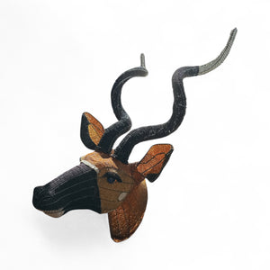 Beaded Kudu Trophy head