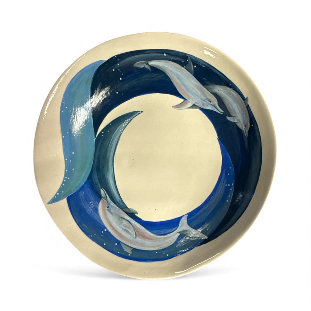 Dolphin Serving Bowl