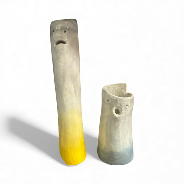 Cheeky Face Vase