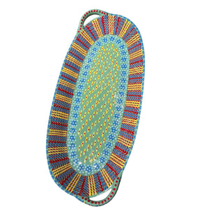 Oval Vegetable Platter with Handles 15"