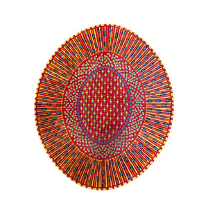 Floral Fruit Bowl 15"