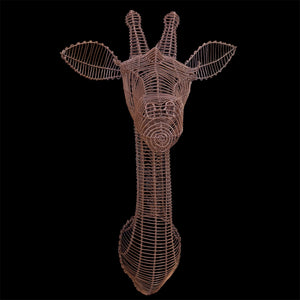 Giraffe bust (trophy head)