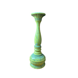 Tall Baroque Candle Holder