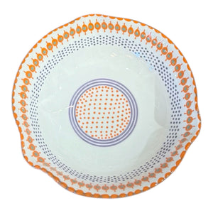 Medium Dented Serving Bowl