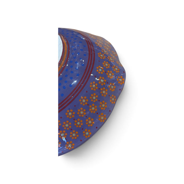 Medium Dented Serving Bowl
