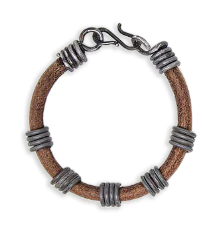 Leather Snare Bracelet
