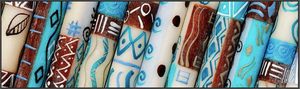 3 Pack Taper Candles