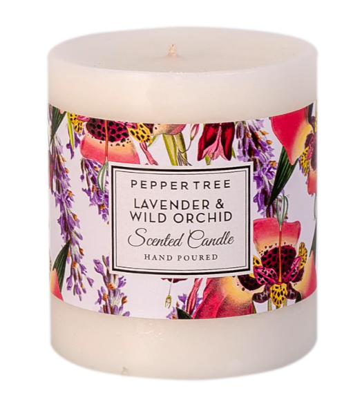 Lavender & Wild Orchid Small Candle Botanical Collection