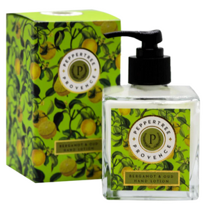 Bergamont and Oud Hand Lotion Provence Collection
