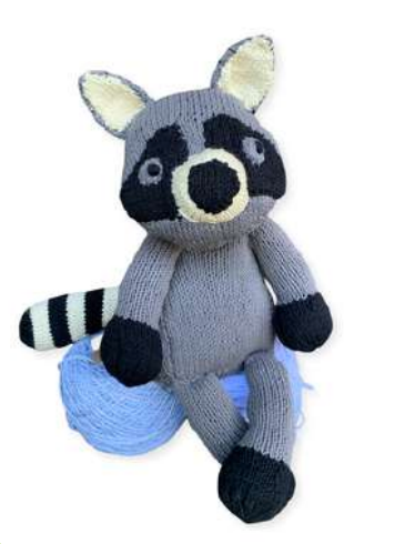 Large Cotton Raccoon