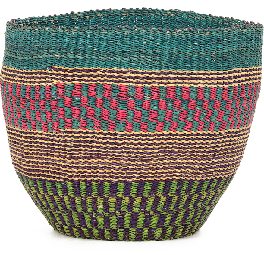 Assorted Bolga Storage Basket