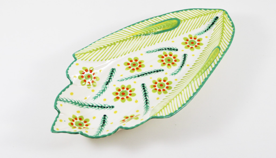 Small Gladiola Platter