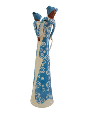 2 Lady Tall Vase