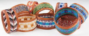 Bead and Copper Bangle Collection