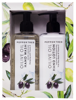 Olive Oil Hand Wash & Lotion Gift Set Body Essentials Collection
