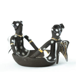 2 Lady Angel Dish