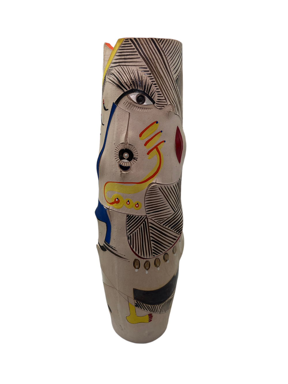 Andile Dyalvane Africasso Tall Vase H18"XW4"XD4"