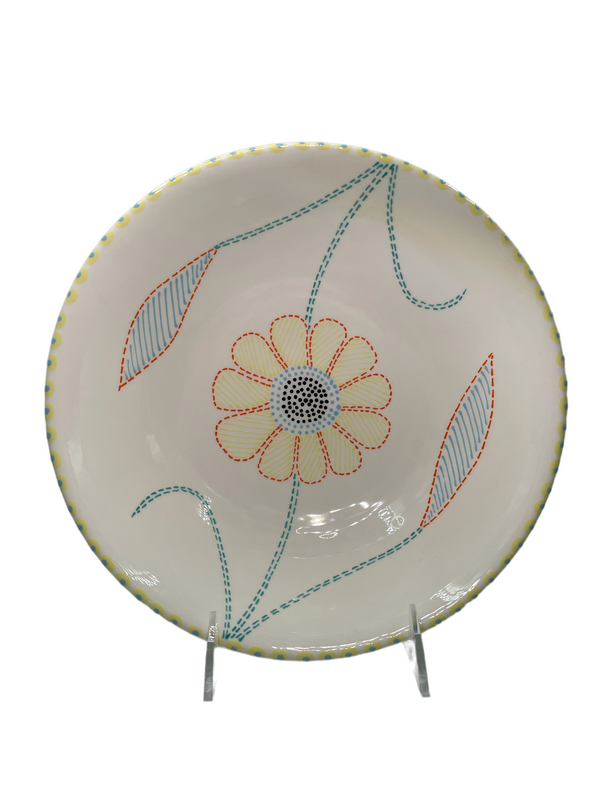 Medium Floral Serving Bowl