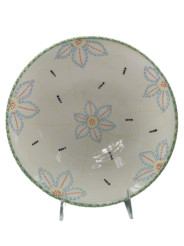 Medium Floral Serving Bowl
