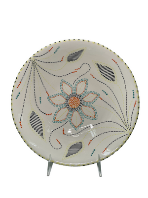 Medium Floral Serving Bowl