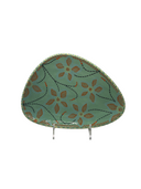Floral Ovoid Plate