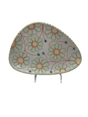 Floral Ovoid Plate