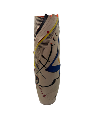 Andile Dyalvane Africasso Tall Vase H18"XW4"XD4"