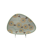 Floral Ovoid Plate