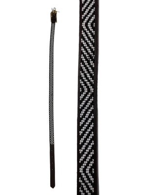 Thin Belt Zebra Print
