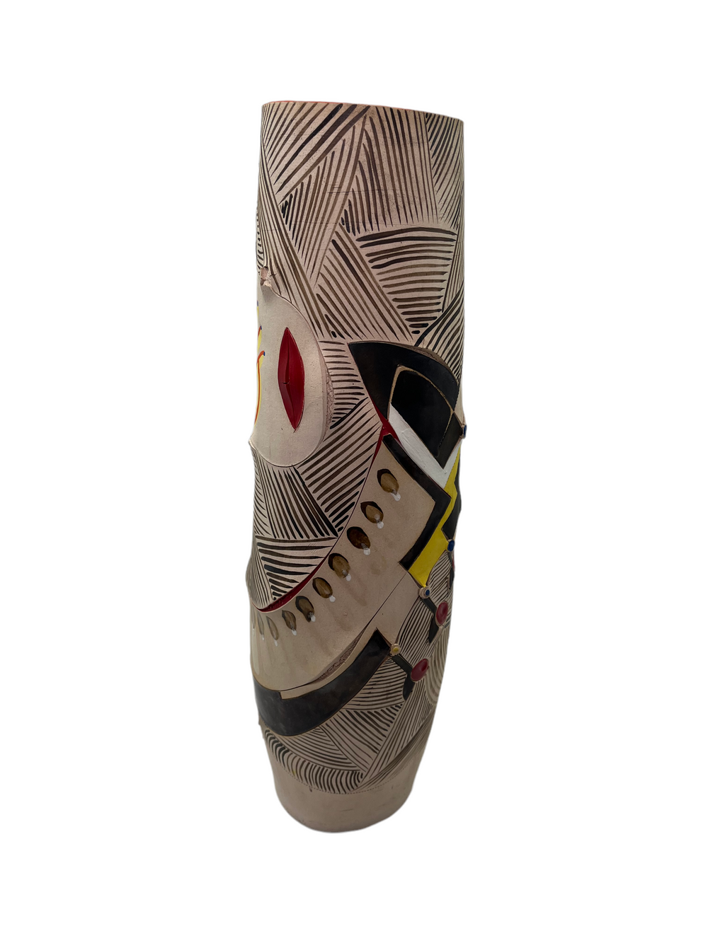 Andile Dyalvane Africasso Tall Vase H18"XW4"XD4"