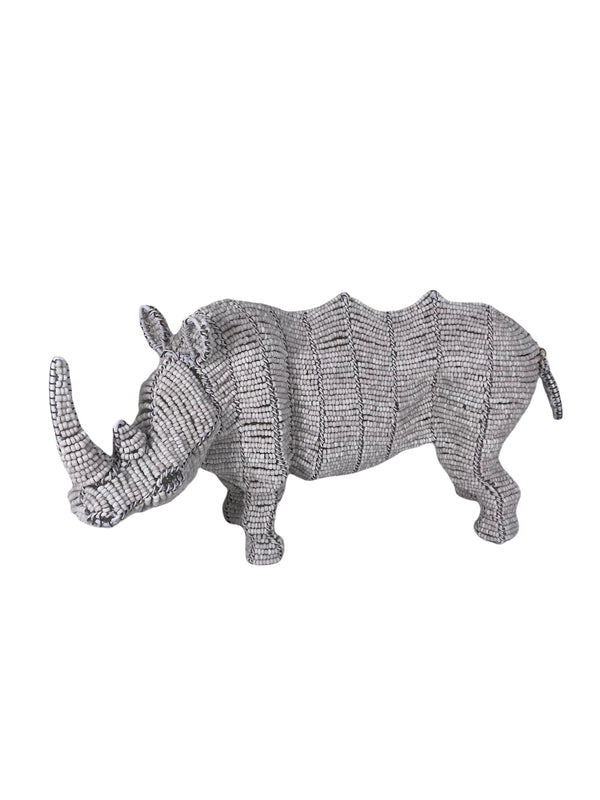 White Beaded Rhino