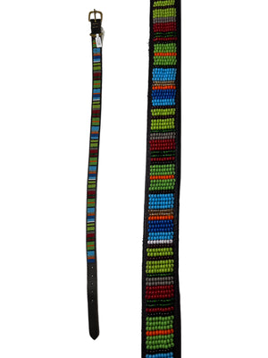 22" Massai Beaded Dog Collar