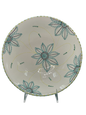 Medium Floral Serving Bowl