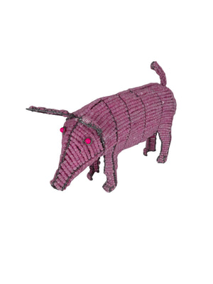 Mini Beaded Pig