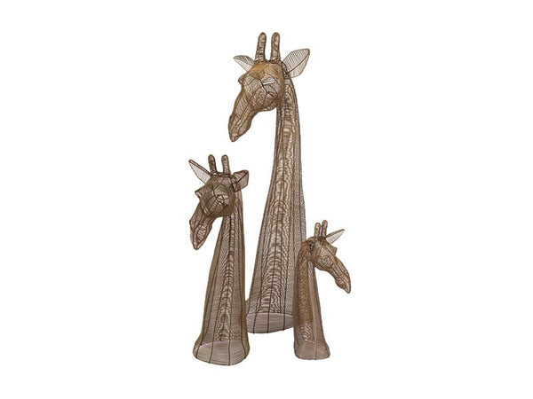 XL Wire Giraffe 48'' Gold