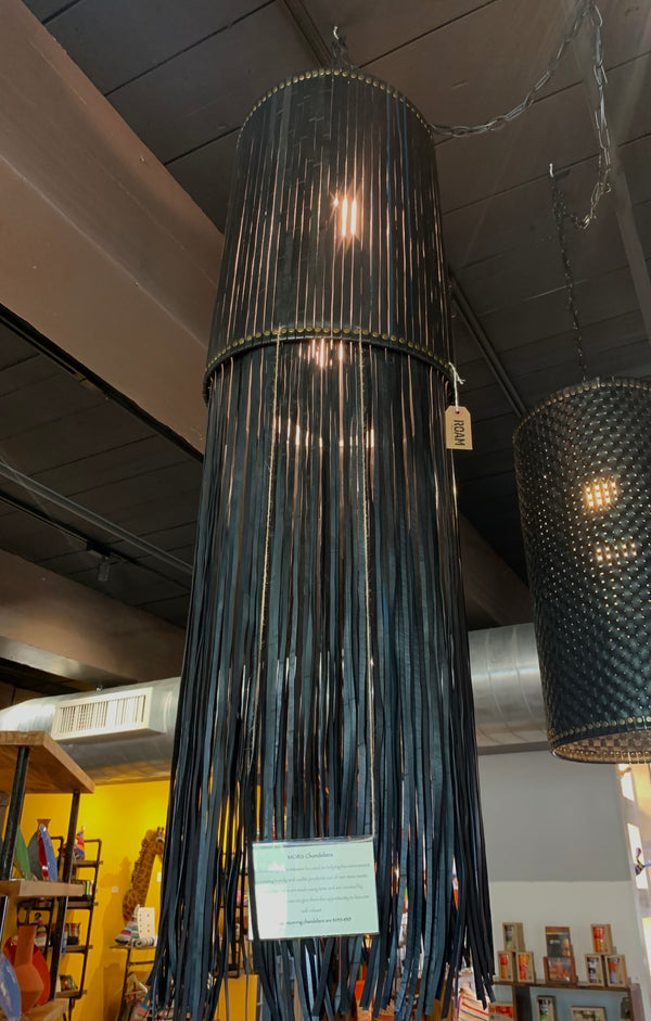 MORS Willow Recycled Tire Chandelier