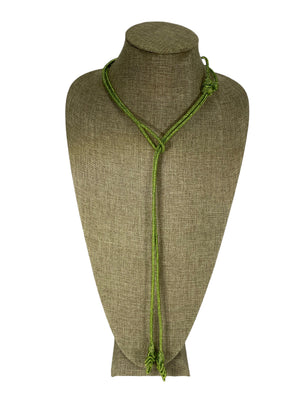 Infinity Lariat Emerald Green