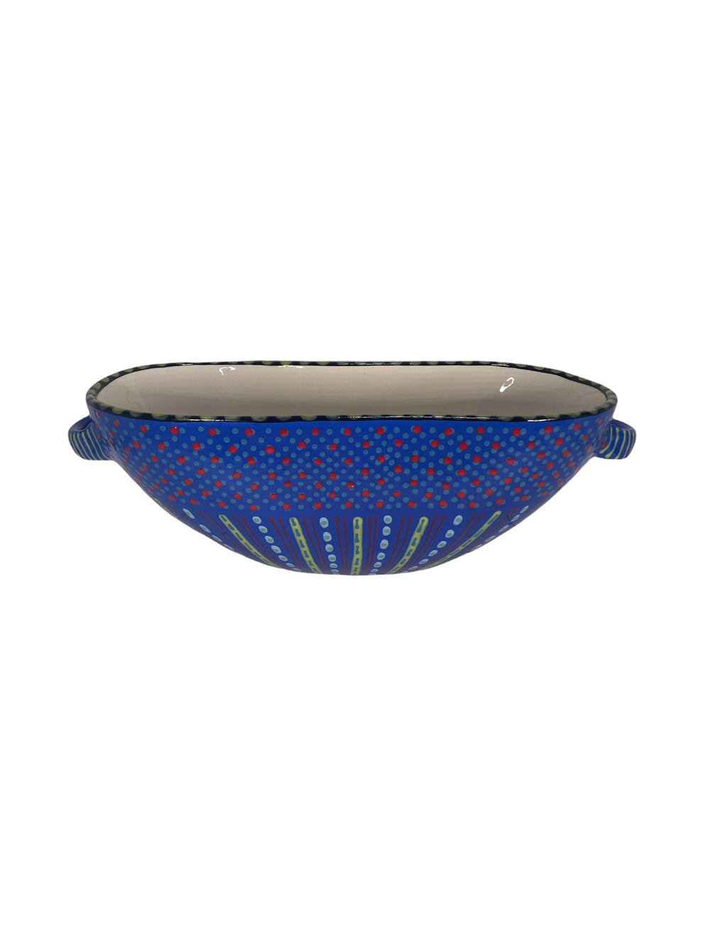 Oval Bowl with Handles