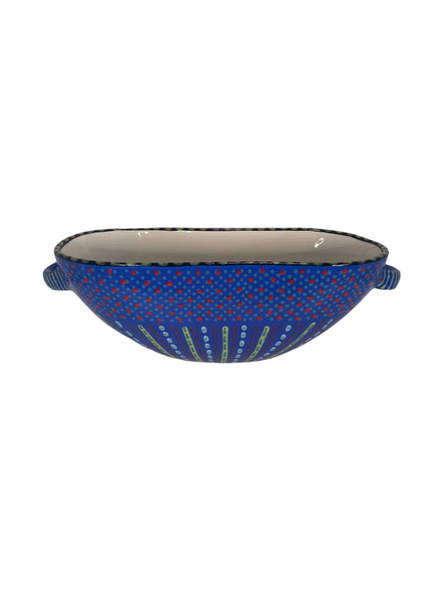 Oval Bowl with Handles
