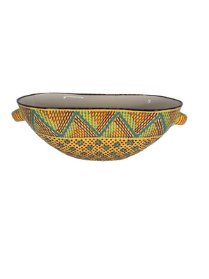 Oval Bowl with Handles