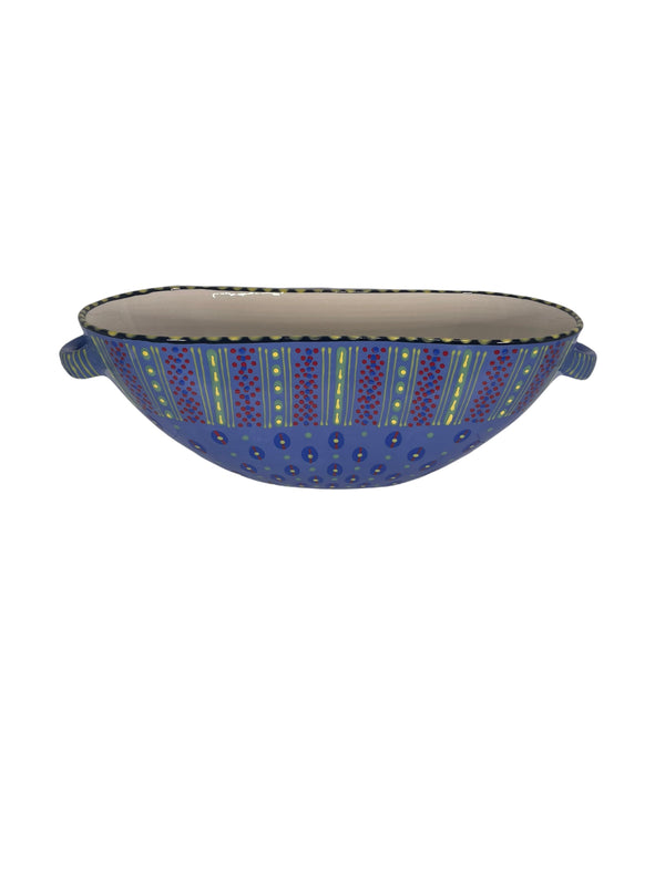 Oval Bowl with Handles