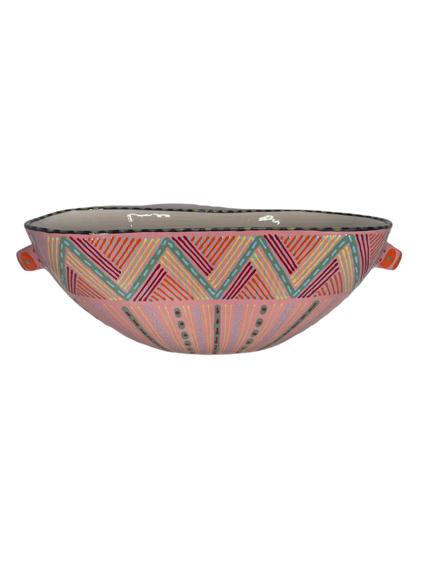 Oval Bowl with Handles