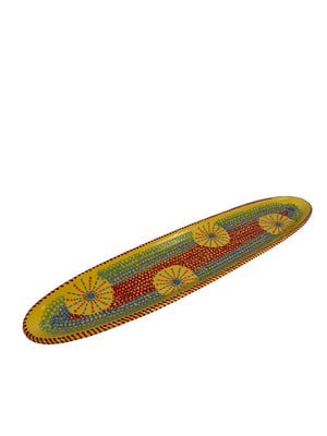 Potterstitch Garlic Platter 19"