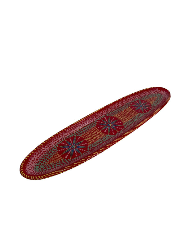 Potterstitch Garlic Platter 19"