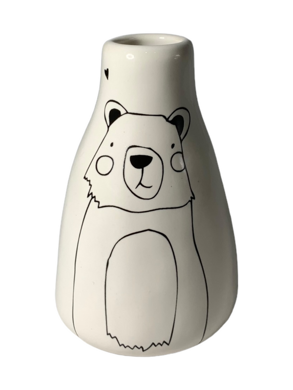Short Ceramic Vase